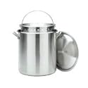 Bayou Classic 1000-1200-1600-8000 Aluminum Stockpot with Lid and Basket - 1000-1200-1600-8000