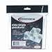 CD Pockets with Tab, Tuck-In Flap, Clear Polypropylene, 25 per Pack