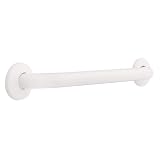 Safety First 5718W 1-1/4-Inch by 18-Inch Concealed Mounting Grab Bar, White
