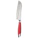 KitchenAid Silicone 7 Santoku Knife with Red Handle