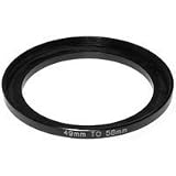 Adorama Step-Up Adapter Ring 49mm Lens to 58mm Filter Size