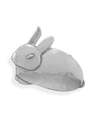 Oxidized Rabbit Pin/Pendant