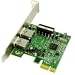 Electronics : USB 3.0 Hispeed Pcie Card 2PORT Data Transfer Up To 4.8GBPS