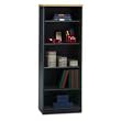 5 Shelf Bookcase In Beech Finish By Bush Furniture