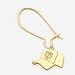 14K Minnesota Twins Cap Kidney Earrings