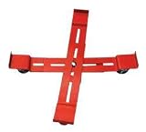 Industrial Grade 6FVJ5 Adj Drum Dolly, 30, 55, 85, 95Gal, Steel