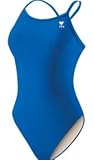 TYR Sport Girls' Solid Diamondback Swim Suit