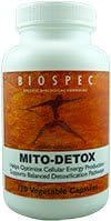 Mito-Detox is an advanced nutraceutical formula designed to provide a metabolic "tune-up" by helping optimize cellular energy production and liver detoxification pathways. Provides a unique blend of herbal extracts and nutrients that supports the Liver's effort to remove chemicals, drugs and toxins