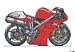 DUCATI 996 Koolart image CERAMIC MUG 1089