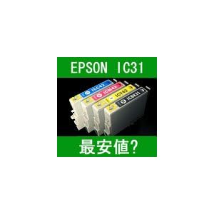 【クリックで詳細表示】互換インク EPSON ICBK31 (エプソン IC4CL31対応)