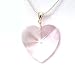 40mm Pink Heart,Crystallized Swarovski, 18