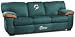 Miami Dolphins Classic Series Three Person Team Logo Sofa Couch