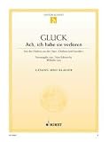 Orpheus und Eurydike: Ach, ich habe sie verloren. Mezzo-Sopran und Klavier. (Edition Schott Einzelausgabe)