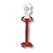 Miniature Reutter Porcelain Pedestal with Mozart