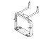 Peerless Jumbo 2000 - Mounting Kit ( Tilt Bracket, Wall Arm ) for Tv - Black