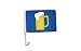 Produkt-Bild: Autofahne Autoflagge Bier - 30 x 40 cm