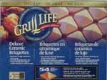 THE GRILL CARE COMPANY D400-2253 DELUXE CERAMIC BRIQUETTES - 54 PC