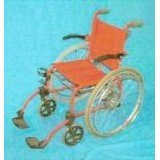 Portable Wheelchair - A lightweight wheel chair for people that are on the go. This folding wheel chair slips into the smallest trunk, back seat....anywhere you want to go.