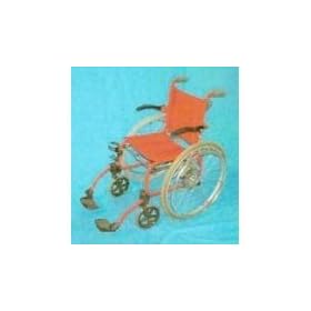 Portable Wheelchair - A lightweight wheel chair for people that are on the go. This folding wheel chair slips into the smallest trunk, back seat....anywhere you want to go.
