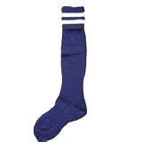 サッカーソックス 210 ネイビー/ホワイト（25〜27cm）