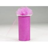 Tulle Spool - 6 X 25 Yards (75 Ft) - 100% Nylon - Dusty Rose - Gift Wrap... by 