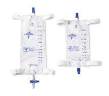 MEDLINE INDUSTRIES DYND12578H Leg Bags W Comfort Strap - Leg Bag w Twist Valve - Large 32 oz.