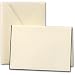 Ecruwhite Notes with Black Hand Border