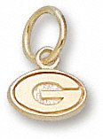 Georgia Bulldogs Solid 10K Gold ''G'' 1/8'' Pendant