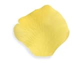 1000 wedding silk rose petals yellow
