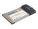 Belkin Wireless Pre-N Network Notebook Card - Network adapter - CardBus - 802.11b, 802.11g, 802.11n (draft)