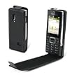 Sony Ericsson ELM _Etui Housse � clapet + Film protection - Couleur Noir dedi�