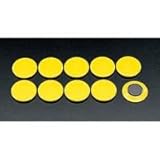 [EA762FG-53] 50mmマグネット黄/10個 [その他]
