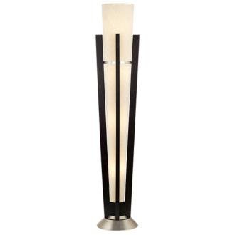 Kathy Ireland Espresso Deco Trophy Floor Lamp