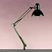 Catalina Lighting W2000BLK Incandescent 34 reach swing arm clamp-on lamp, black