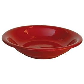 Mamma Ro Classic Series Red Red Pasta Bowls Set of 2 8.5-in. by Mamma Ro