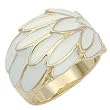 Women's Classic Line Clear Epoxy Gold Tone Ring, Size: 5-10 Women's Classic Line Clear Epoxy Gold Tone Ring, Size: 5-10