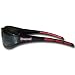 Our NFL team sunglasses are the team logo screen printed on one side of the frames and the team logo 
on the other side of the frames. The sunglass arms feature rubber team colored accents.