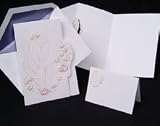 Blank Quinceanera Invitations - Sweet 15 Plum (50 Pack)