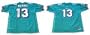 Dan Marino Autographed Miami Dolphins Official NFL Authentic Aqua Jersey