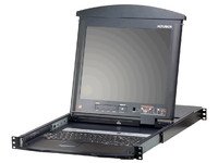 Aten KL1508AM 8-Port CAT5 High-Density Dual Rail KVM Switch LCD 43,2 cm (17 Zoll) Preisvergleich