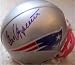 Gino Cappelletti autographed Football Mini Helmet (New England Patriots)
