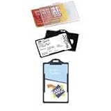 Baumgartens 68320 ID Card Holder, Vertical Style, Black, 25/Box