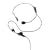 AT&T 92021 Behind-the-Head Headset - Metallic Charcoal