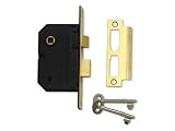 Yale Pm246 2Lever Mortice Lock 3in Cp