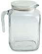 Bormioli Rocco Frigoverre 78 Ounce Glass Pitcher With Frosted Lid