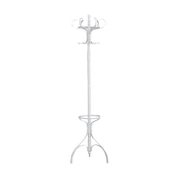 Victorian style white coat stand