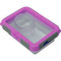 My Aqua Case 6210 - Small Underwater Case for Certain Canon - Casio - Kodak - Nikon - Olympus - Panasonic - Pentax & Samsung Digital Cameras - Good Down to 30 Meters - Pink