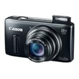 Canon PowerShot SX260 HS 12.1 MP CMOS Digital Camera with 20x Image Stabilized Zoom 25mm Wide-Angle Lens and 1080p Full-HD Video (Black)