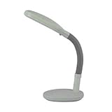 WESTPOINTE 18 Full Spectrum Gooseneck Desk Lamp Gray