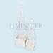 Set 2 White Cast Iron Obelisks
